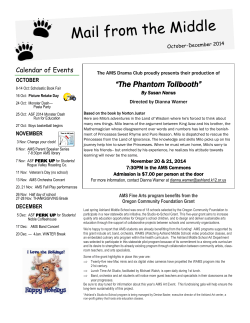 The Phantom Tollbooth - Ashland School District