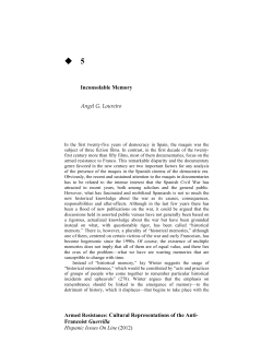 Inconsolable Memory A