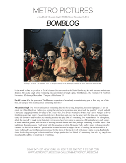 PDF - Metro Pictures