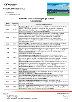 East Hills Girls Technology High School