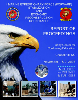 PDF Report of Proceedings