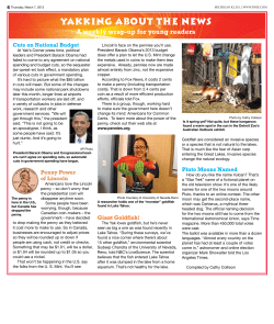 Yakking about the news