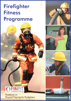 Firefighter Fitness Programme