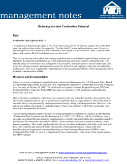 Reducing Sawdust Combustion Potential