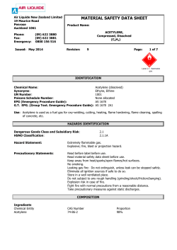 Acetylene - Air Liquide Australia