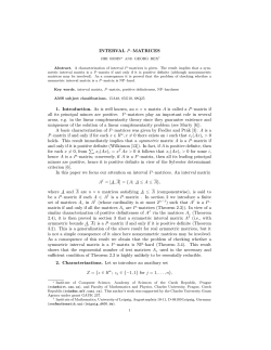 Interval $P$-Matrices.