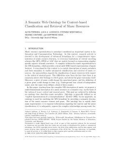 A Semantic Web Ontology for Context-based - emipiu