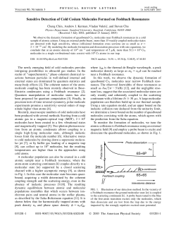 Sensitive Detection of Cold Cesium Molecules Formed on Feshbach
