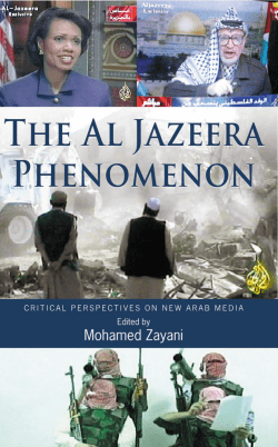 Al Jazeera Phenomenon : Critical Perspectives on New Arab Media