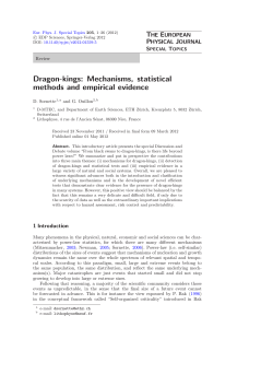 Dragon-kings: Mechanisms, statistical methods and empirical
