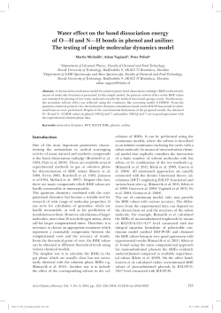 Water effect on the bond dissociation energy of O―H and N―H