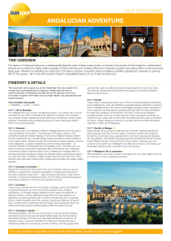 ANDALUCIAN ADVENTURE