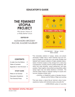 THE FEMINIST UTOPIA PROJECT