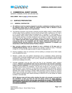 2 commercial sheet goods - Mondo Contract Flooring