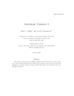 Axodraw Version 2