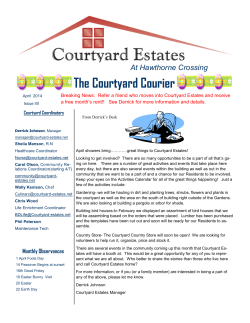 The Courtyard Courier