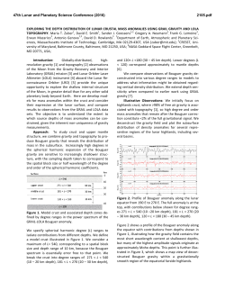 exploring the depth distribution of lunar crustal mass anomalies