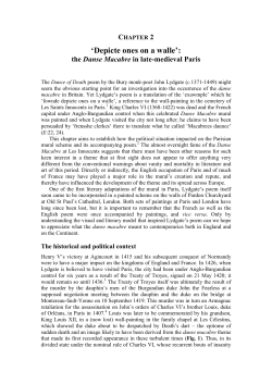 Depicte ones on a walle