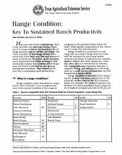 RangeCondition: Key to Sustained Ranch Productivity