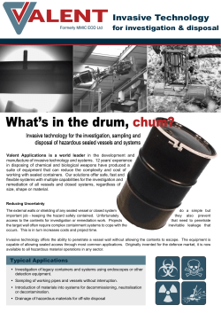 Invasive Technology Brochure