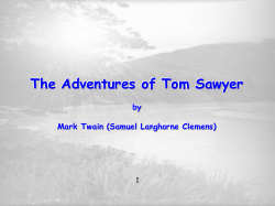 The Adventures of Tom Sawyer