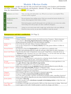 Module 3 Review Guide - the Educator Login page!