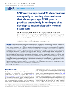 SNP microarray-based 24 chromosome