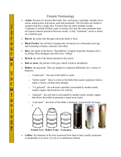 Firearm Terminology
