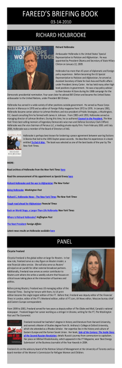 fareed`s briefing book