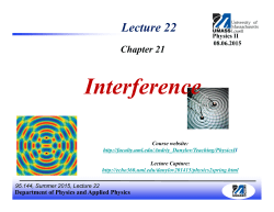 constructive interference