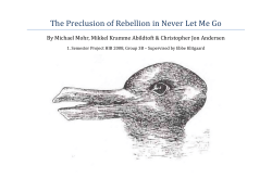 The Preclusion of Rebellion in Never Let Me Go