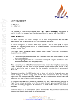 TNP 160429 Triple_ASX_Qtrly_March_16
