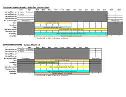 ODP BOY CHAMPIONSHIPS - Saturday, February 28th ODP