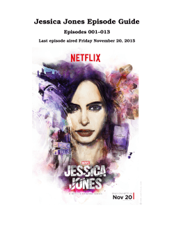 Jessica Jones Episode Guide