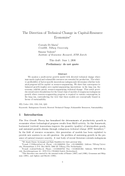 The Direction of Technical Change in Capital