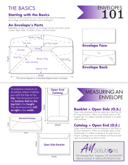 Envelopes 101 - AM Solutions