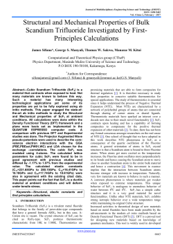 Structural and Mechanical Properties of Bulk Scandium