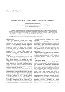 Electrical transport in Li2SO4-Li2O-B2O3 glass