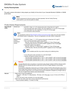 iii CM300xi Probe System - Cascade Microtech, Inc.