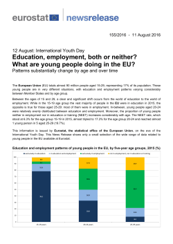 Education, employment, both or neither? What are