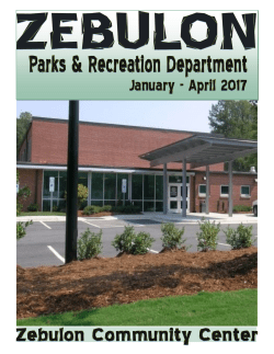 Zebulon Community Center