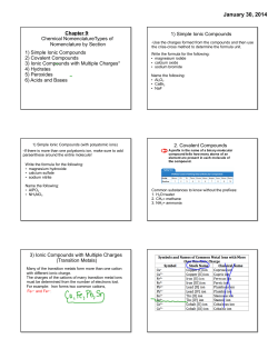 January 30, 2014 - Marlington Local Schools