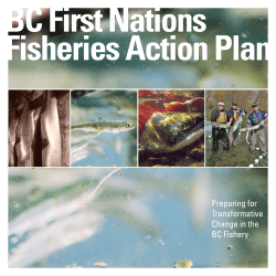 First Nations Leadership Council Fisheries Action Plan