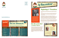 1st Quarter Newsletter