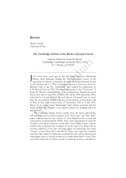 Review of Suspense - Joseph Conrad Society