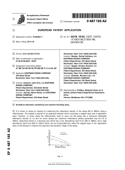 Analytical elements containing non