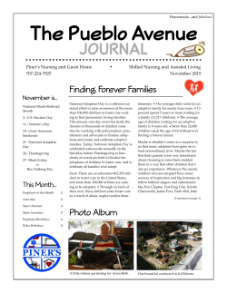 707-224-7925 November 2015 Piner`s Nursing and Guest Home