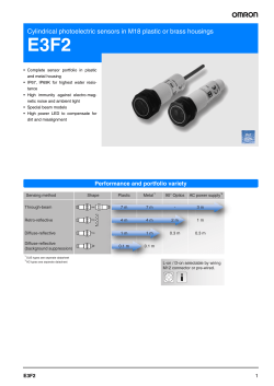 E3F2 Datasheet - Mouser Electronics