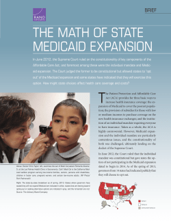 The Math of State Medicaid Expansion