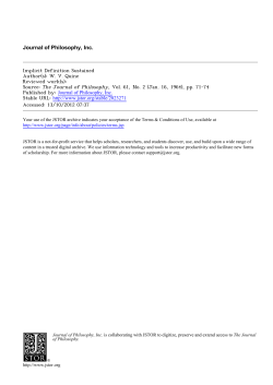 Implicit Definition Sustained